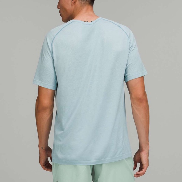 Lululemon Peroxide Breeze Blue Metal Vent Tech SS 2.0 Shirt – Men’s Size M - Picture 2 of 9